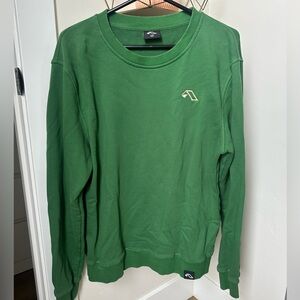 Green Anjuna Crewneck Sweater
